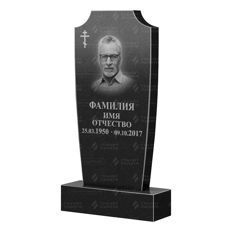 Памятники из гранита вертикальные в Чапаевске | Гранитный памятник ФГ-010