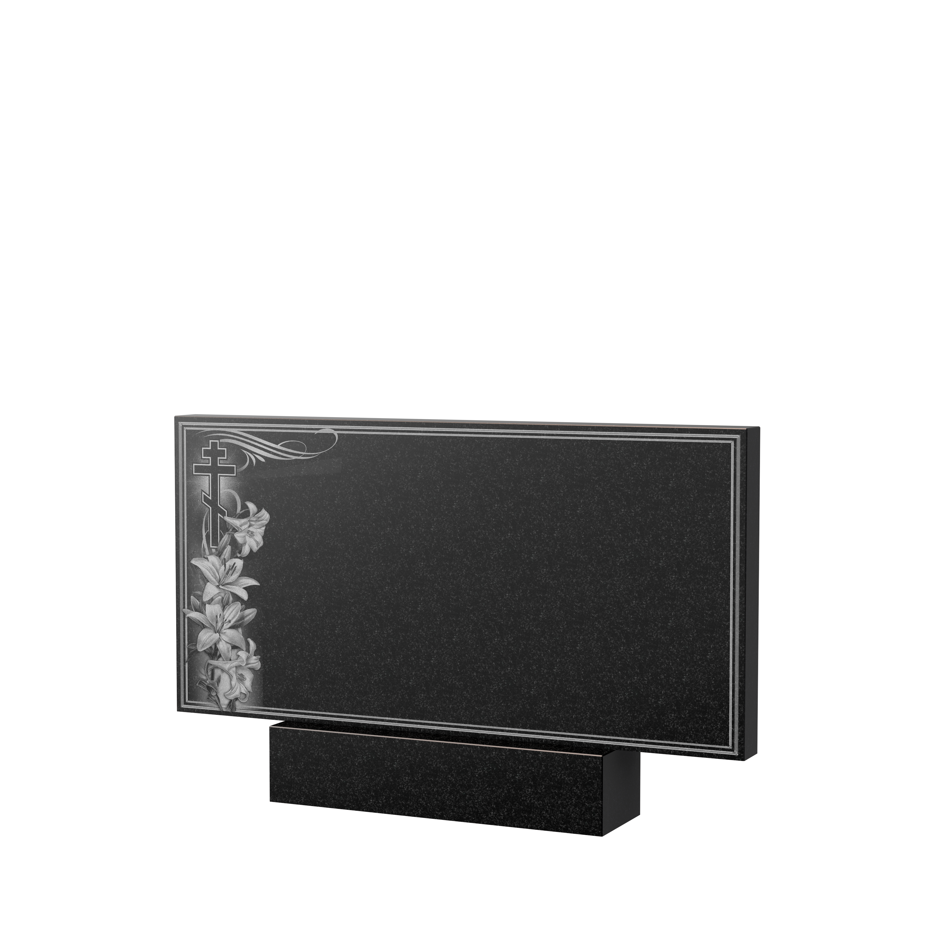 Художественное оформление памятника в Чапаевске | Художественное оформление на гранитную стелу, рисунок ГХО-003