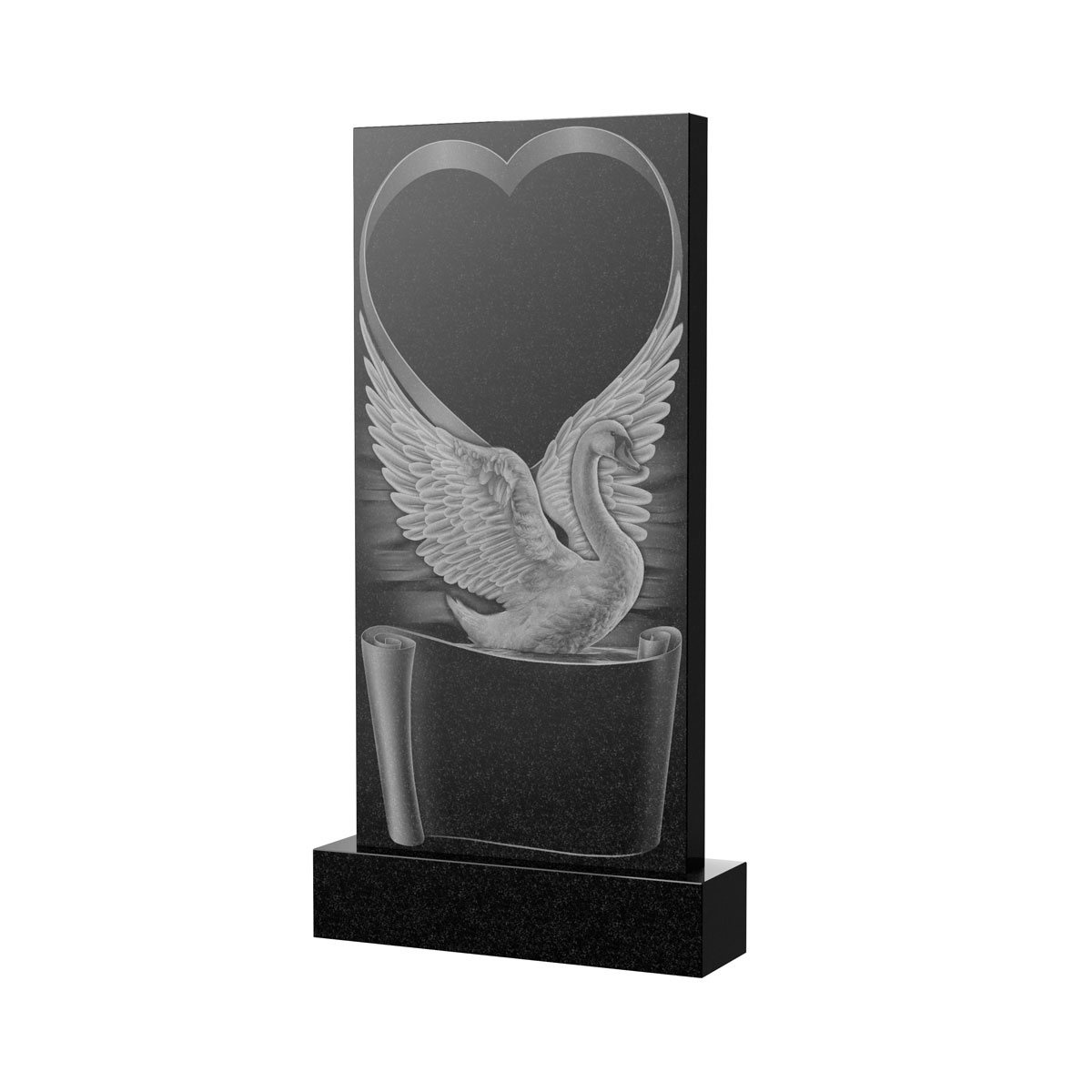 Художественное оформление памятника в Чапаевске | Художественное оформление на гранитную стелу, рисунок ВХО-034