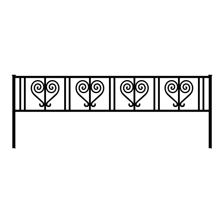 Кованые изделия в Чапаевске | Кованая оградка ОГ.005