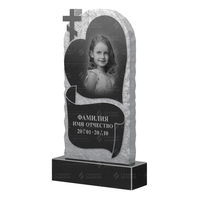Гранитные памятники в Чапаевске | Гранитный памятник ФГ-249
