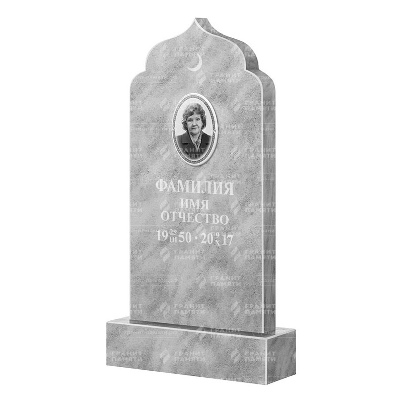 Бюджетные памятники в Чапаевске | Мраморный памятник ФМ-037