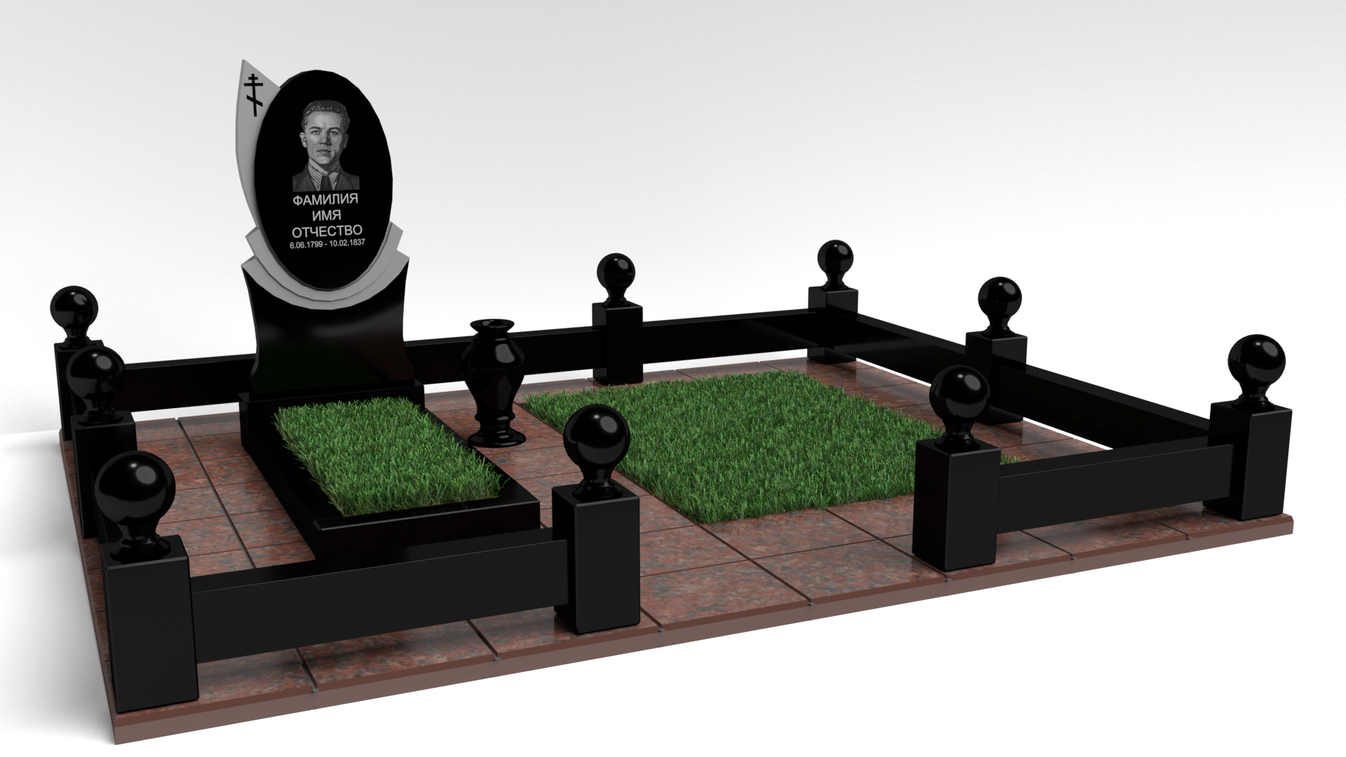 Двойные мемориальные комплексы в Чапаевске | Мемориальный комплекс №5