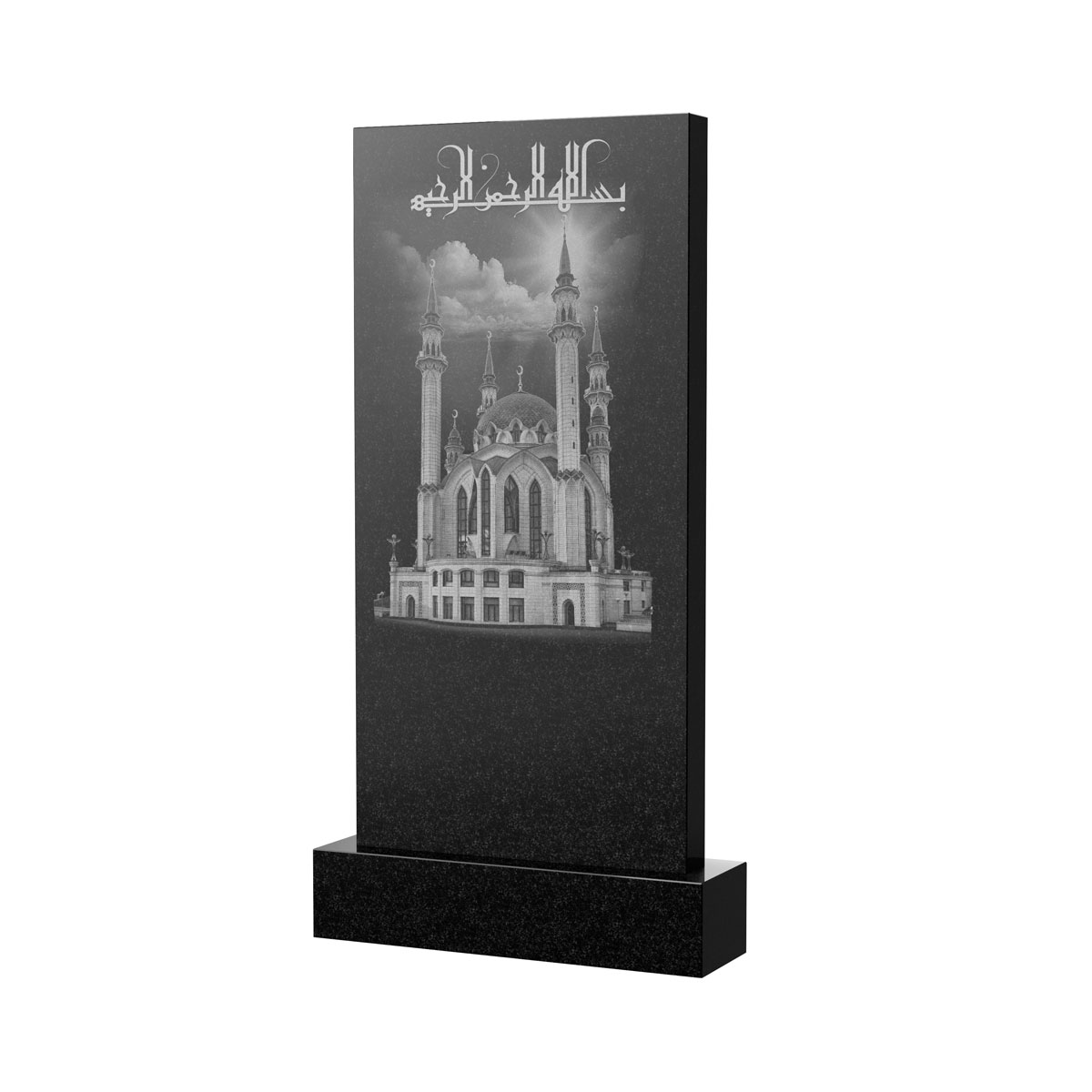 Художественное оформление памятника в Чапаевске | Художественное оформление на гранитную стелу, рисунок ВХО-047