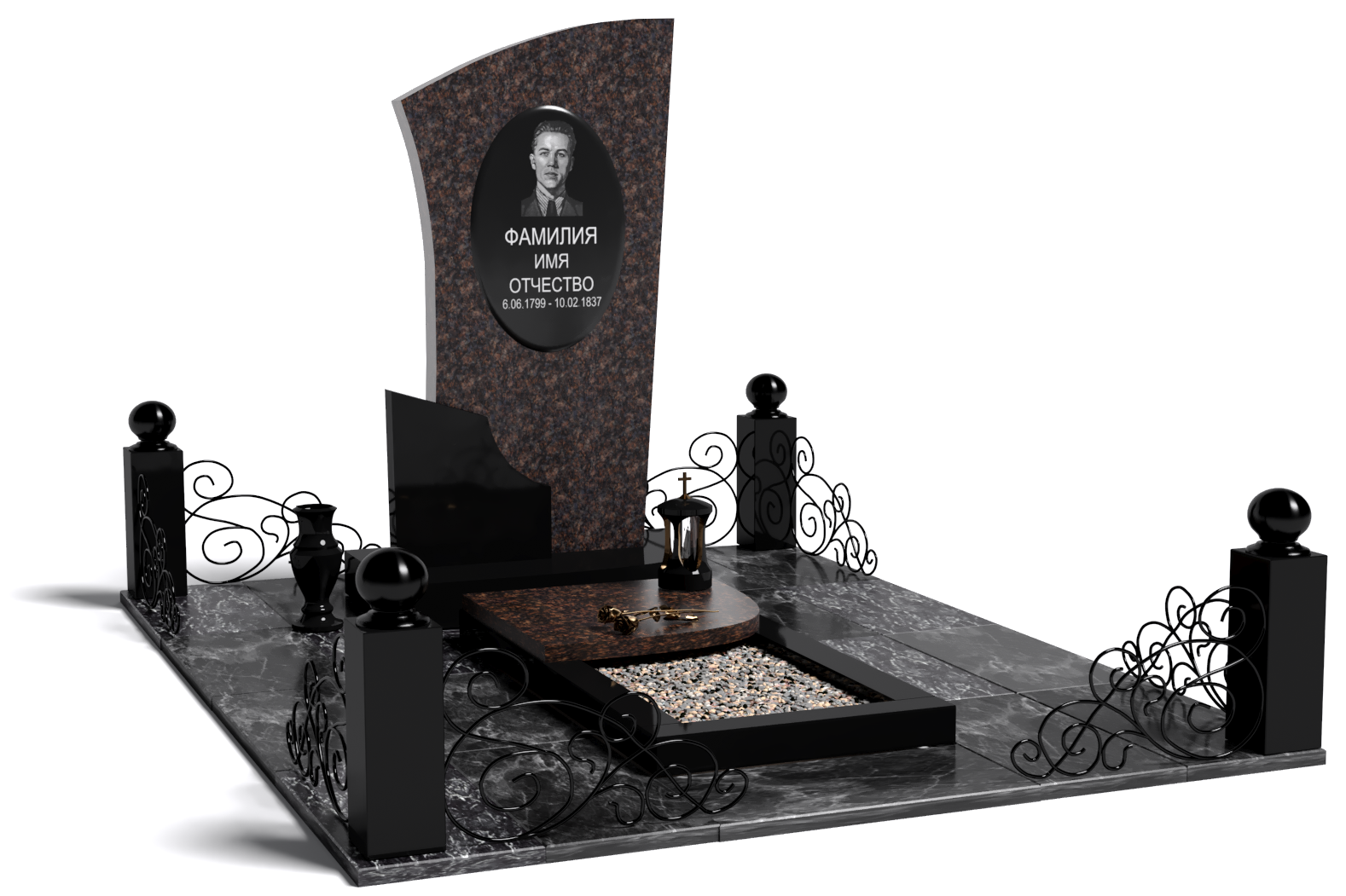 Одинарные мемориальные комплексы в Чапаевске | Мемориальный комплекс №12