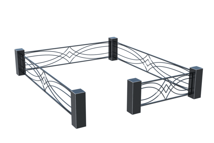 Цоколи на могилу в Чапаевске | Цоколь на могилу №0047