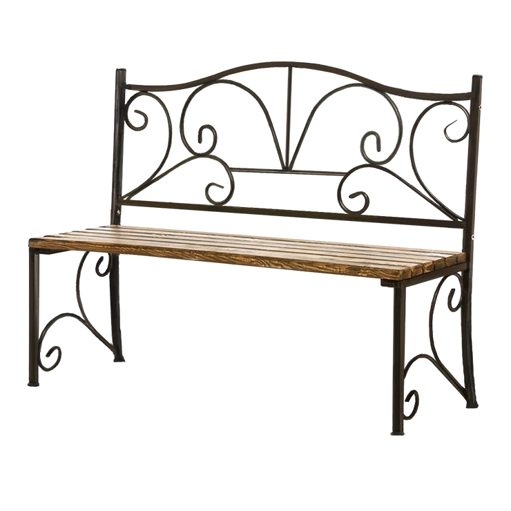 Кованые изделия в Чапаевске | Кованая скамейка СТ.004