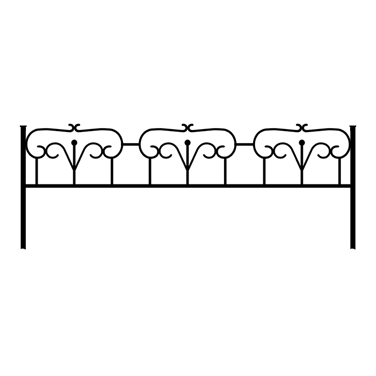 Металлические оградки, столы, скамейки в Чапаевске | Оградка №2
