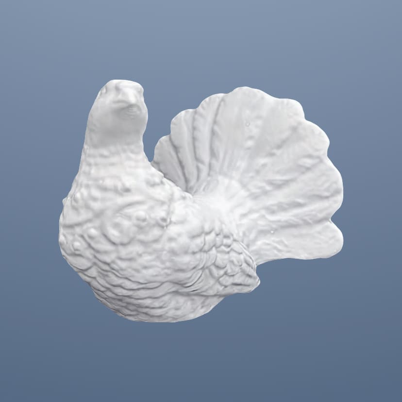 Скульптуры из искусственного мрамора в Чапаевске | Голубь лево