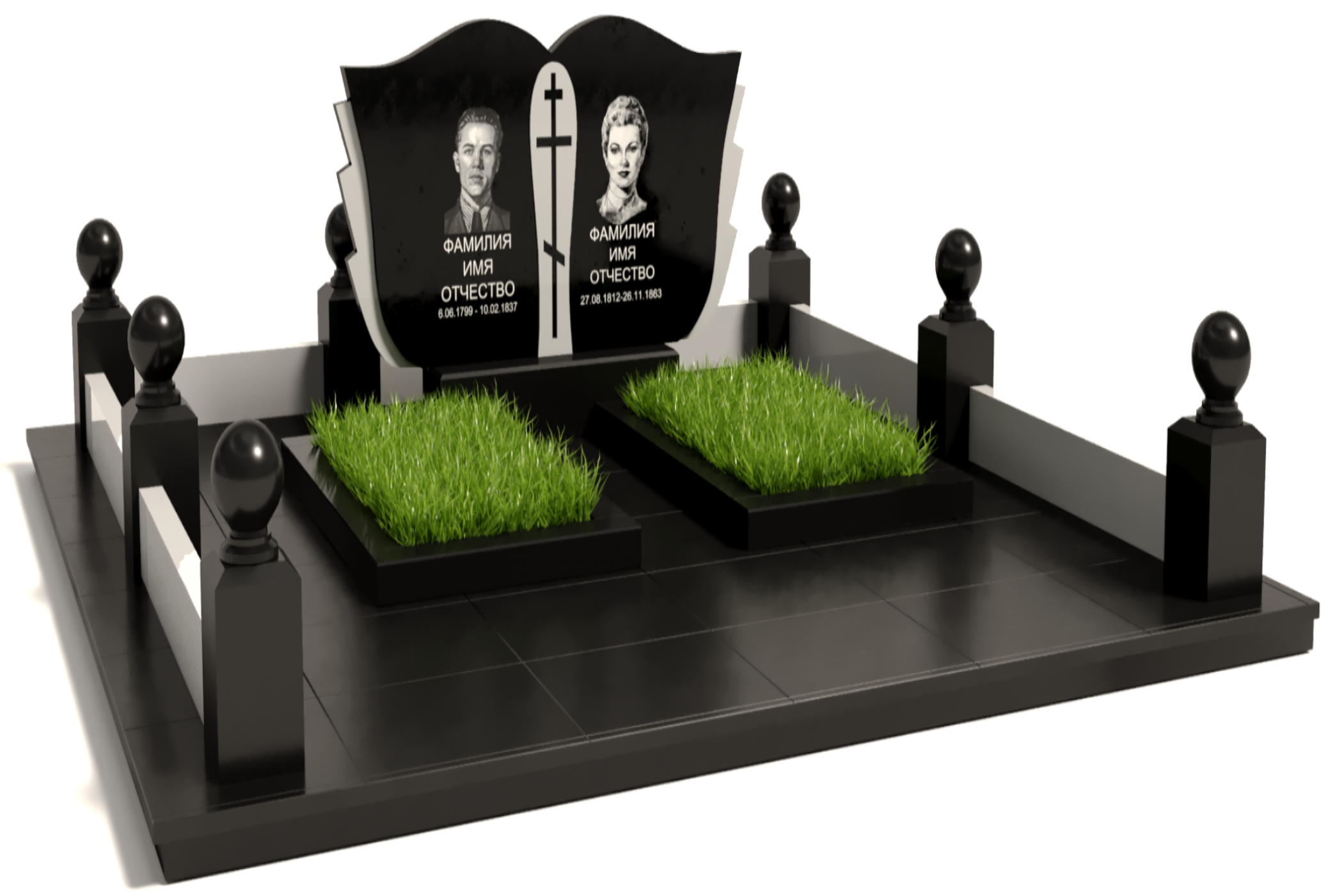 Двойные мемориальные комплексы в Чапаевске | Мемориальный комплекс №10