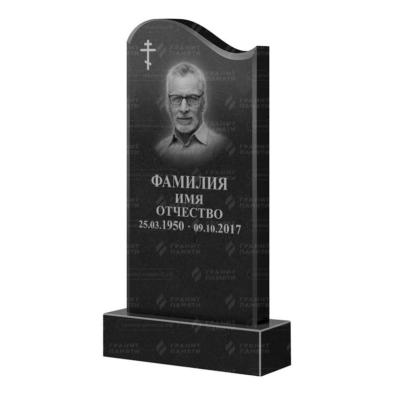 Памятники из гранита классические в Чапаевске | Гранитный памятник ФГ-141