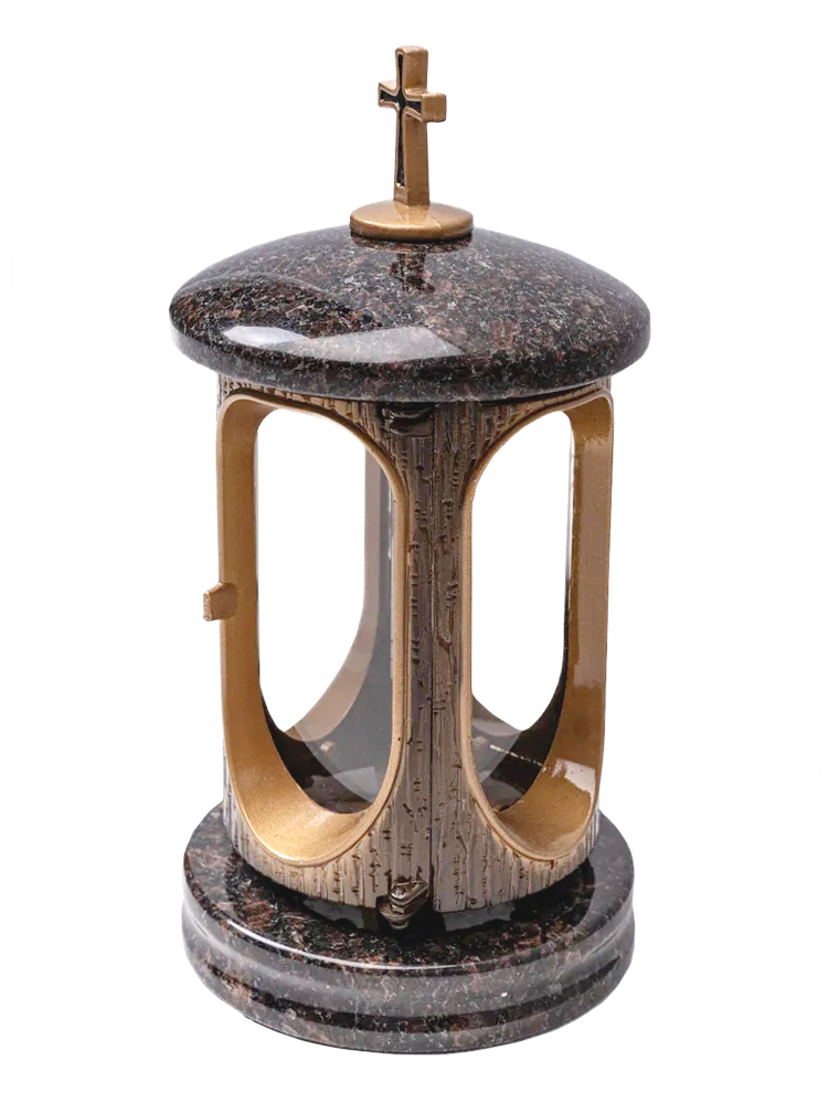 Лампадки из камня на могилу в Чапаевске | Лампадка из Дымовского гранита