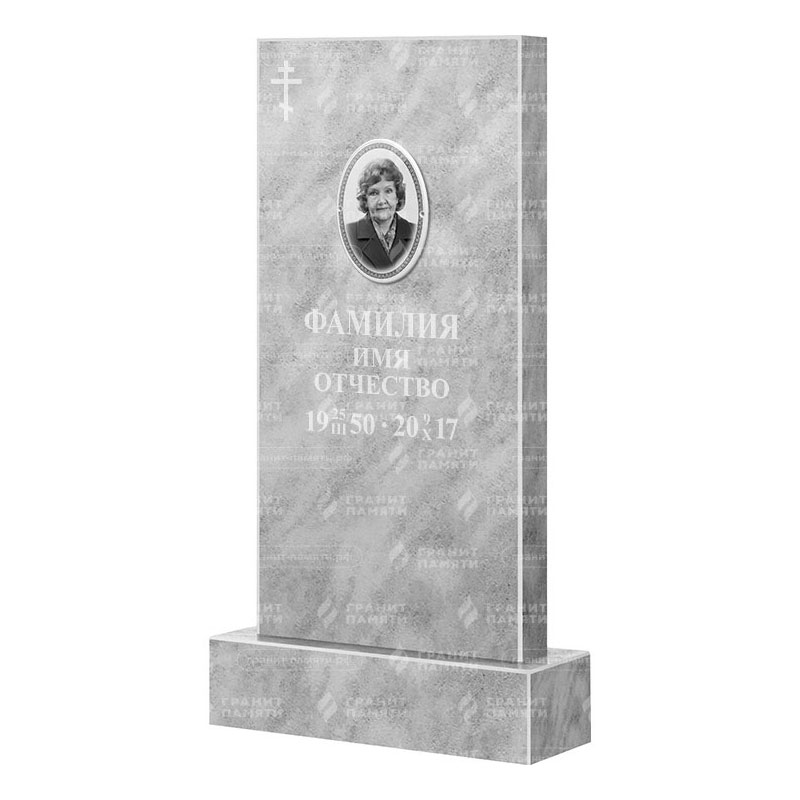 Памятники из мрамора в Чапаевске | Мраморный памятник, прямой
