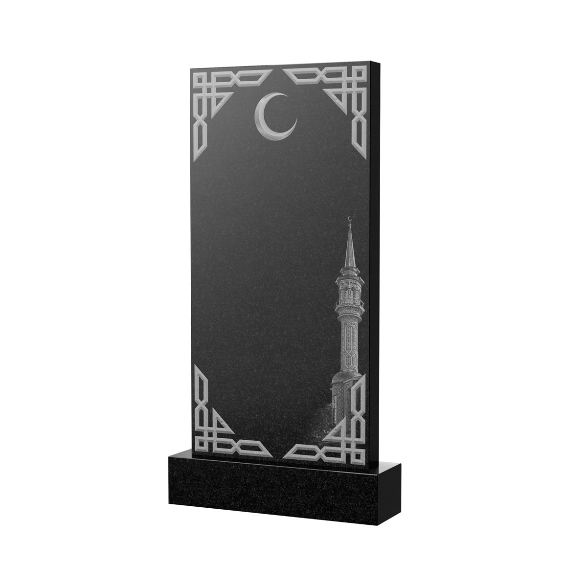 Художественное оформление памятника в Чапаевске | Художественное оформление на гранитную стелу, рисунок ВХО-040