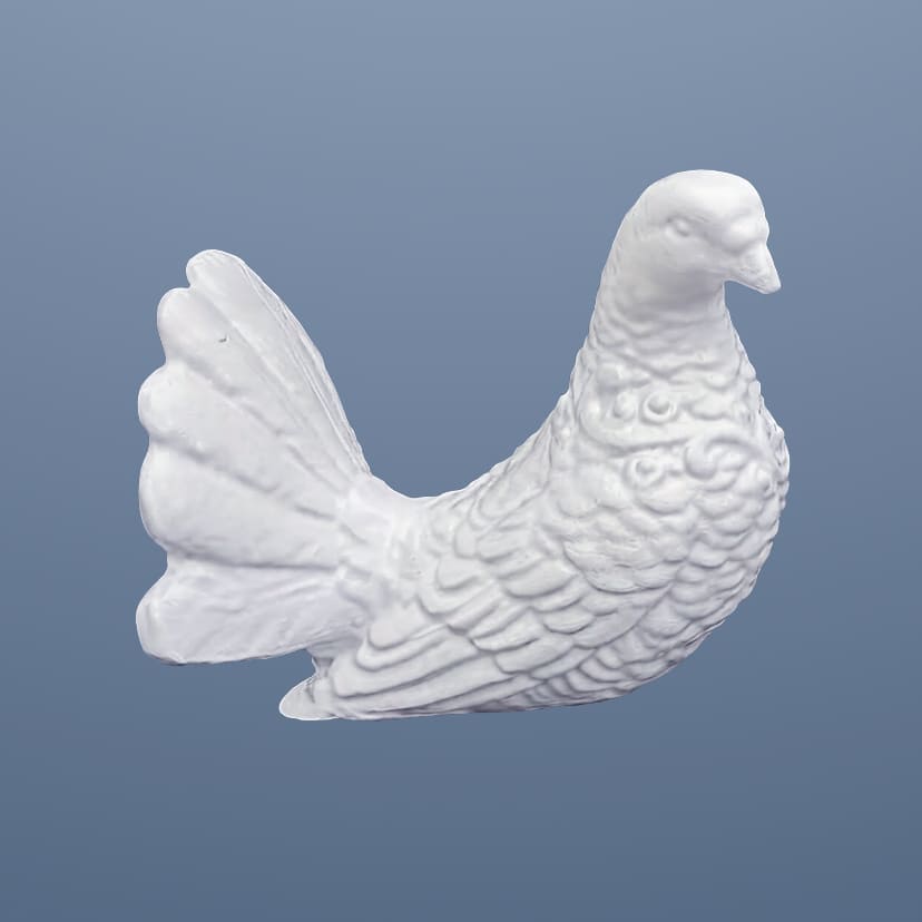 Скульптуры из искусственного мрамора в Чапаевске | Голубь право