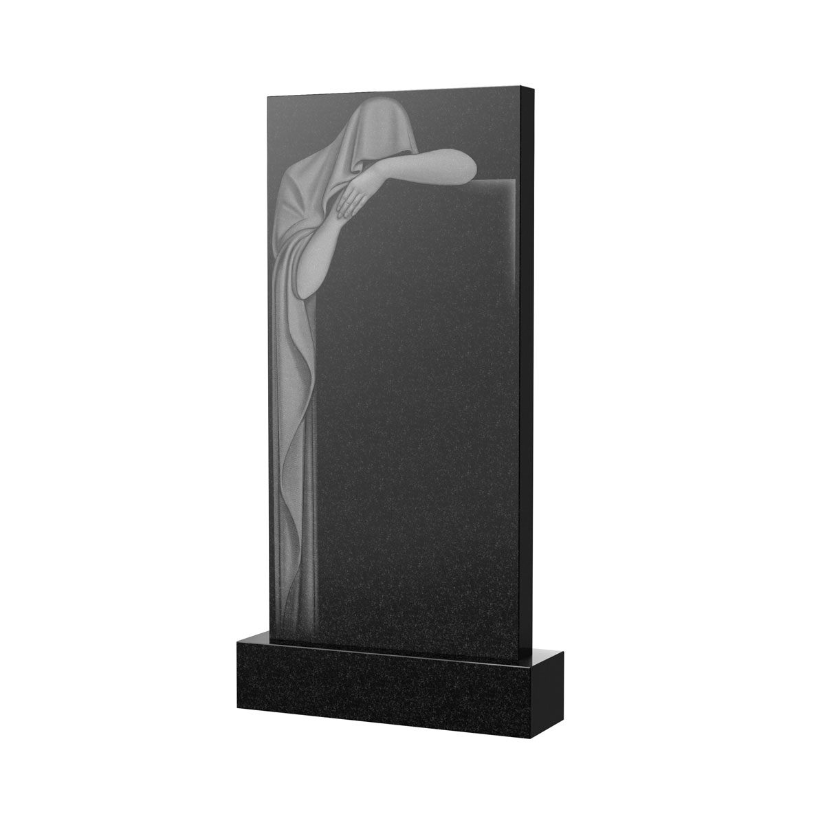 Художественное оформление памятника в Чапаевске | Художественное оформление на гранитную стелу, рисунок ВХО-036