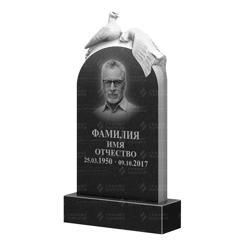 Памятники из гранита с птицами в Чапаевске | Гранитный памятник ФГ-109