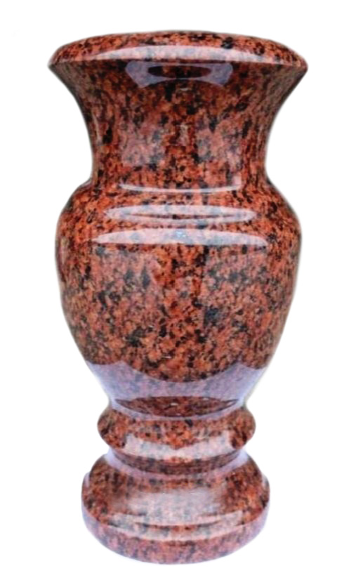 Вазы из камня в Чапаевске | Ваза гранитная «Цветная»