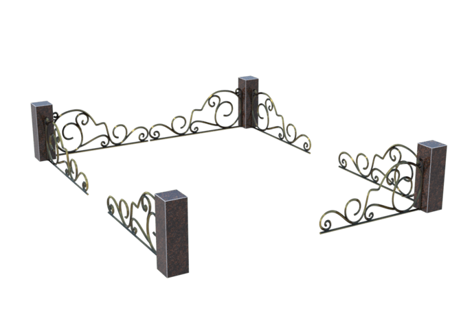 Цоколи на могилу в Чапаевске | Цоколь на могилу №0050