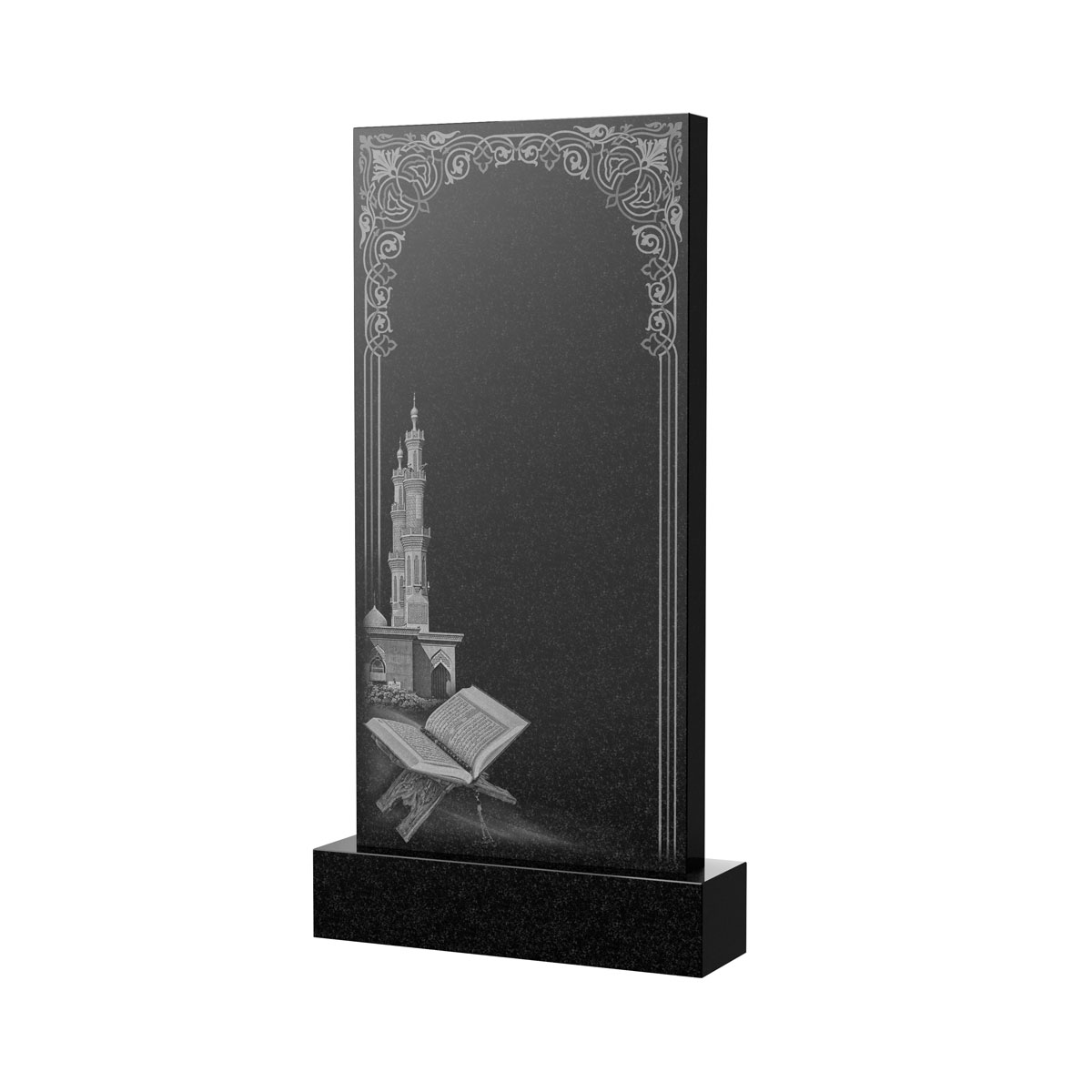 Художественное оформление памятника в Чапаевске | Художественное оформление на гранитную стелу, рисунок ВХО-039