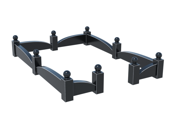Цоколи на могилу в Чапаевске | Цоколь на могилу №0039
