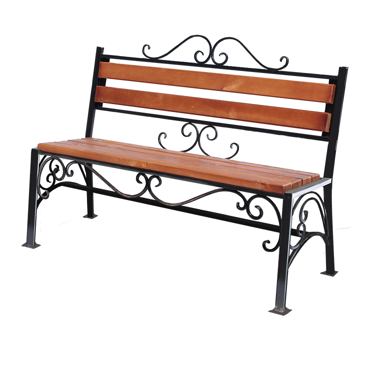 Кованые изделия в Чапаевске | Кованая скамейка СТ.006