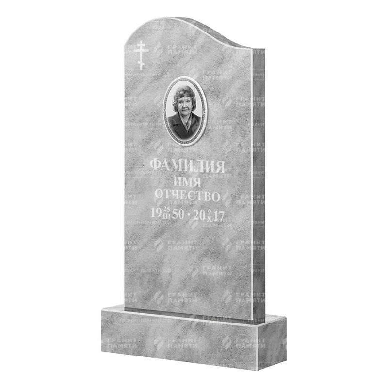 Бюджетные памятники в Чапаевске | Мраморный памятник ФМ-030